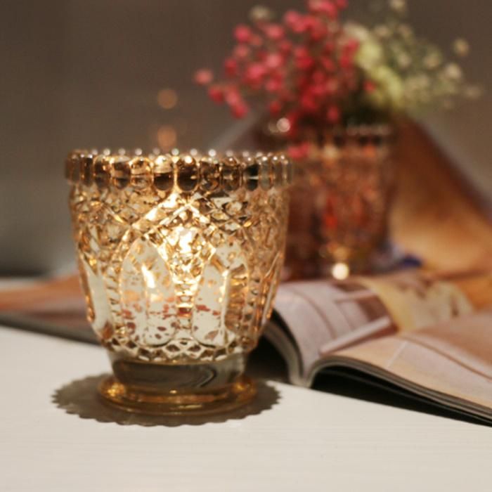 Wholesale Elegant Glass Candle Holder