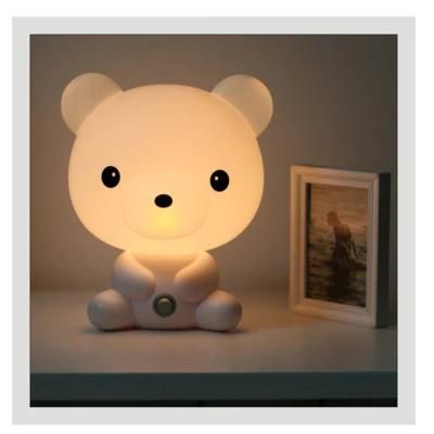 Night Lovely Sleeping Lamp Baby Room Panda/Rabbit/Dog/Bear Cartoon Light