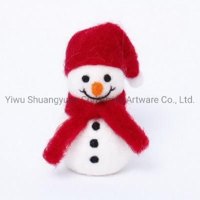 New Coming Lovely Christmas Snowman with Red Hat and Scarf