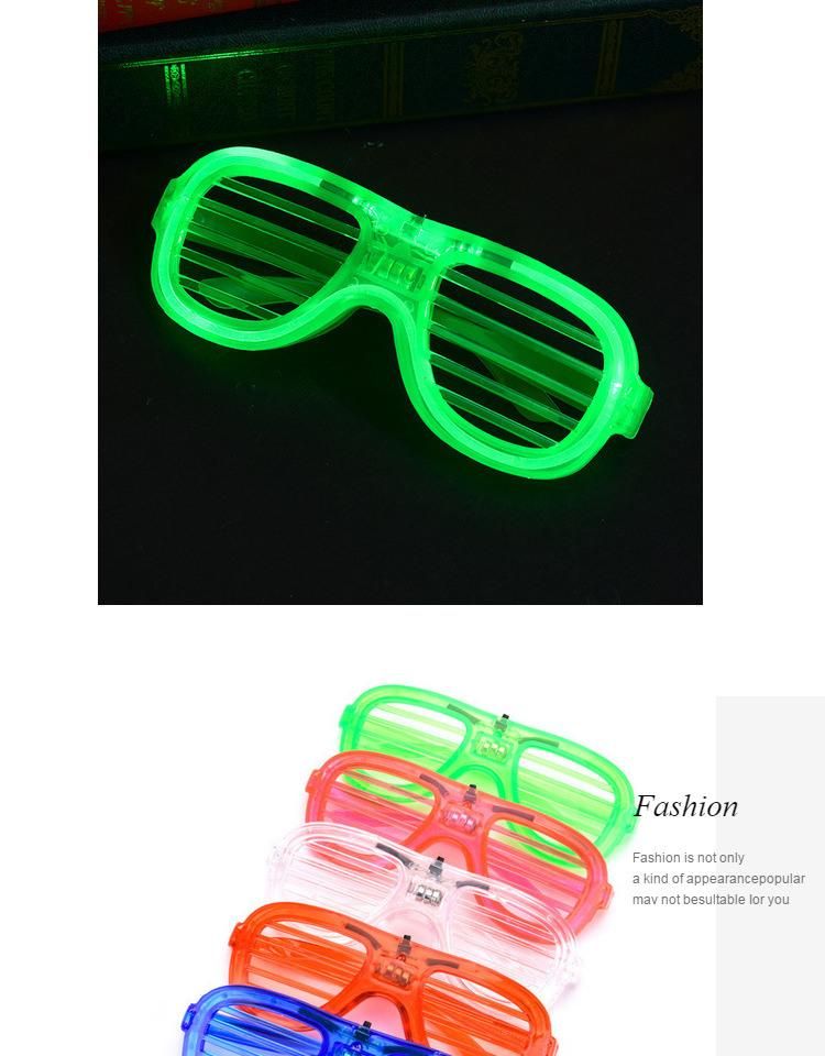 Flash Lighting EL Wire Glasses