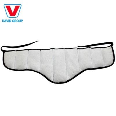 Clay Beads Heat Pad Polar Fleece Wrap Pad for Soothing Muscle Pain and Tension Relief Therapy