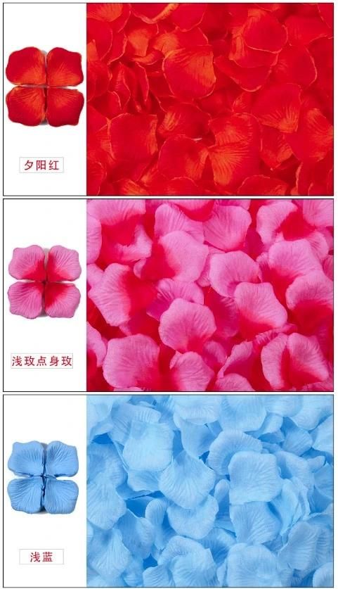 Wedding Decoration Wedding Supplies Non-Woven Fabric Wedding Supplies Simulation Artificial Flower Rose Petals Petals