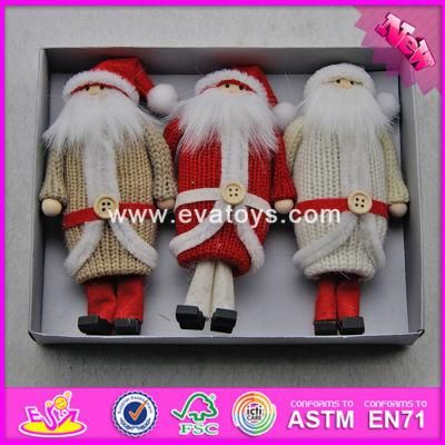 2017 New Products Christmas Lovely Wooden Dolls for Little Girls W02A244