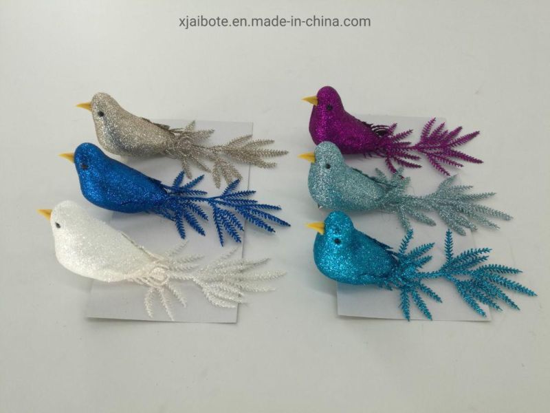 Hanging Foam Bird Ornaments for Decoration