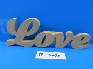 Wood Letters Signs of Love Heart Shapes