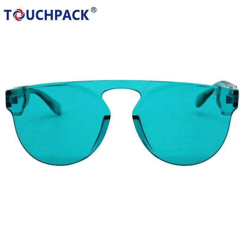 Customized Design Shape UV400 Sunglasses with Logo Printing