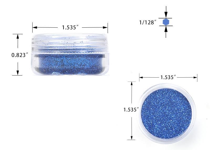 China Color Colorful Acrylic Art Nail Colors Glitter Powder