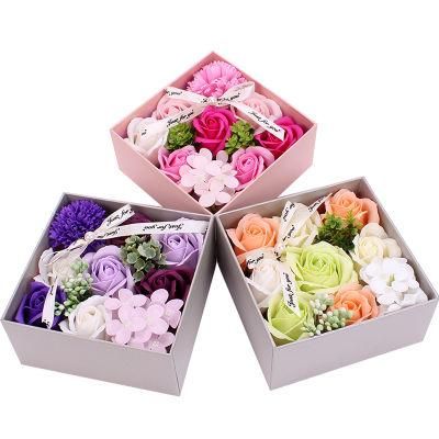 Artificial Soap Roses Flower Gifts for Valentine&prime;s Day, Mother&prime;s Day, Christmas, Anniversary, Wedding