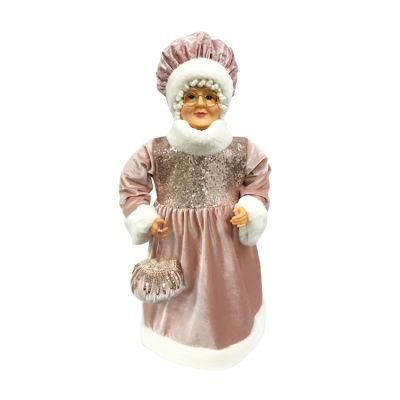 Hot Wholesale New Customized Old Woman Figures Christmas Decorations Vintage Christmas