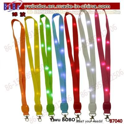 Light up Lanyards Halloween Lanyards Lighted up LED ID Card Holder Lanyard Name Tag Hanging Strap for Party Favor (B7040)