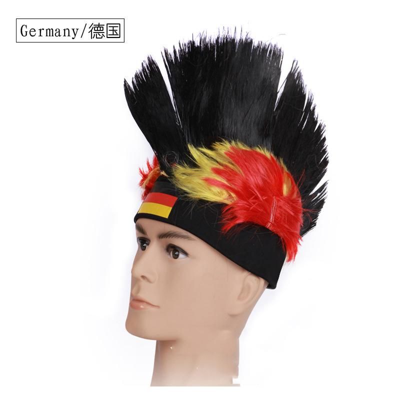 Jacquard Design Promotion Mohawk Cockscomb Hat Party Hat