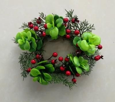 Wholesale Personalized Natural Wooden New Design Christmas Decorative Wreath