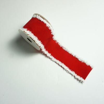 Colorful Grosgrain Red Ribbon for Gift Bows/Packing/Christmas Holiday Decoration