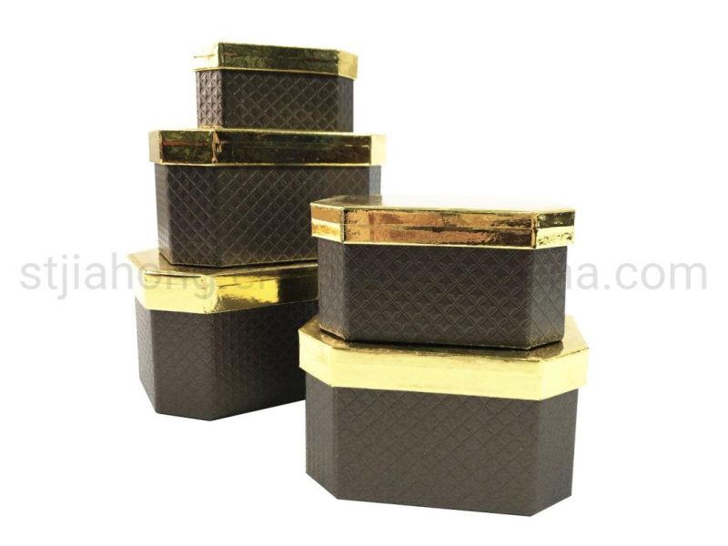 Fashion Design Rigid Cardboard Packing Valentine/Christmas/Birthday/Wedding Cosmetic Craft Paper Packaging Gift Box (Sets)