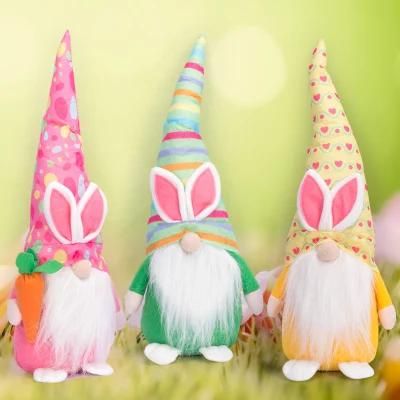 Cross-Border Easter Decoration Rabbit Gnome Faceless Doll Doll Home Window Decoration Ornaments