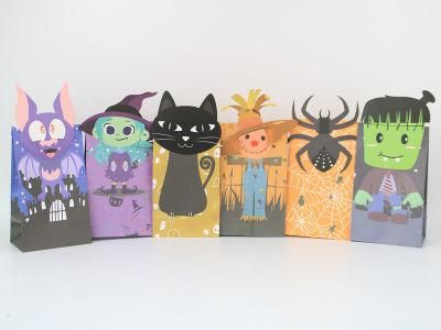Halloween Paper Candy Box with Different Shape, Spider, Bat, Cat