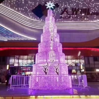 a Variety of Color Models Can Be Customized Large LED Christmas Tree