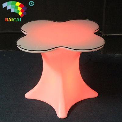 Illuminated Bar Table LED Furniture for Outdoor Events and Party