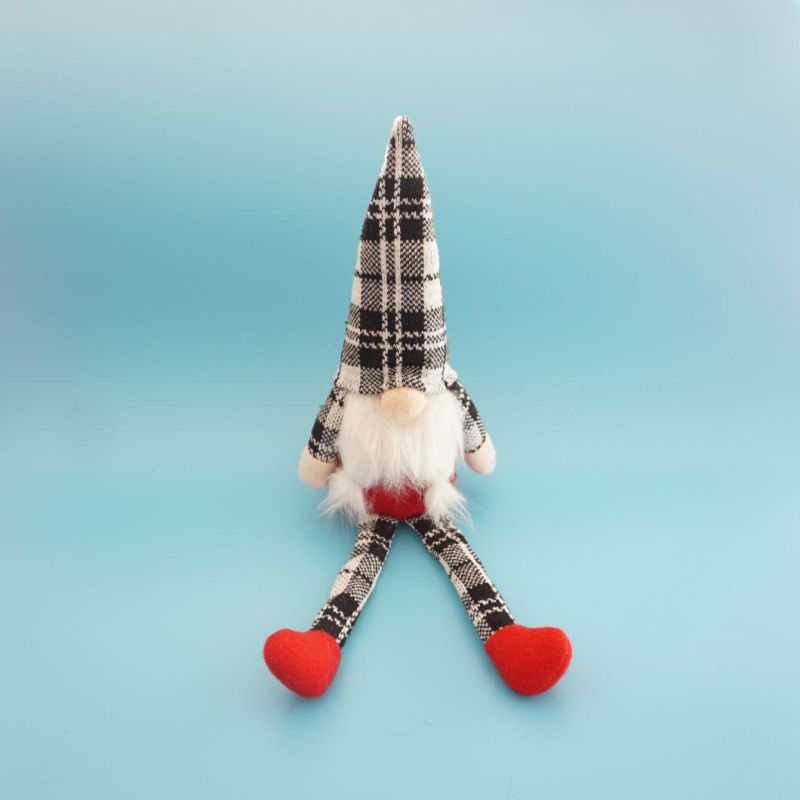 Chirstmas Soft Stuffed Plush Baby Toy Handmade Swedishsanta Doll Gnome Scandinavian Tomte Nordic Nisse Sockerbit Dwarf Elf