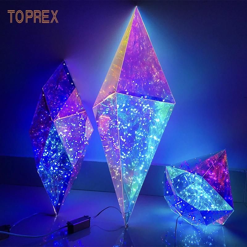 Toprex New Arrival 3D Fairy Dreamly Flashing Rhombus LED Light