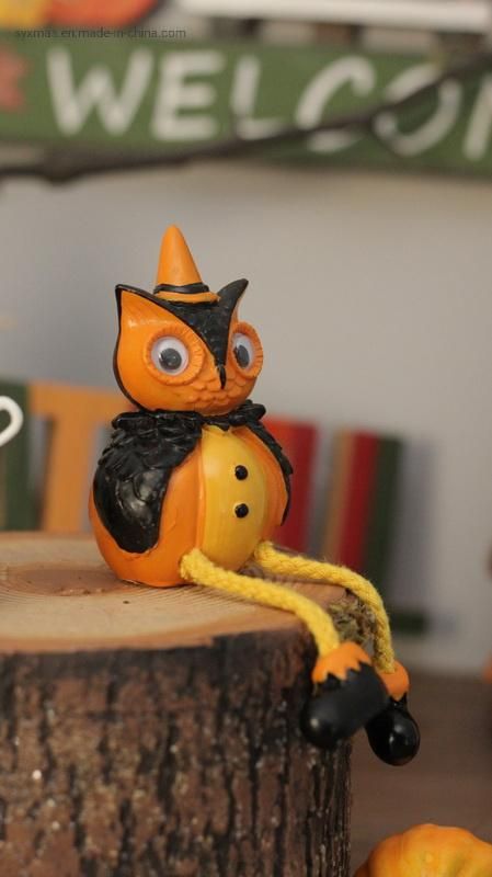 Ceramic Halloween Owl