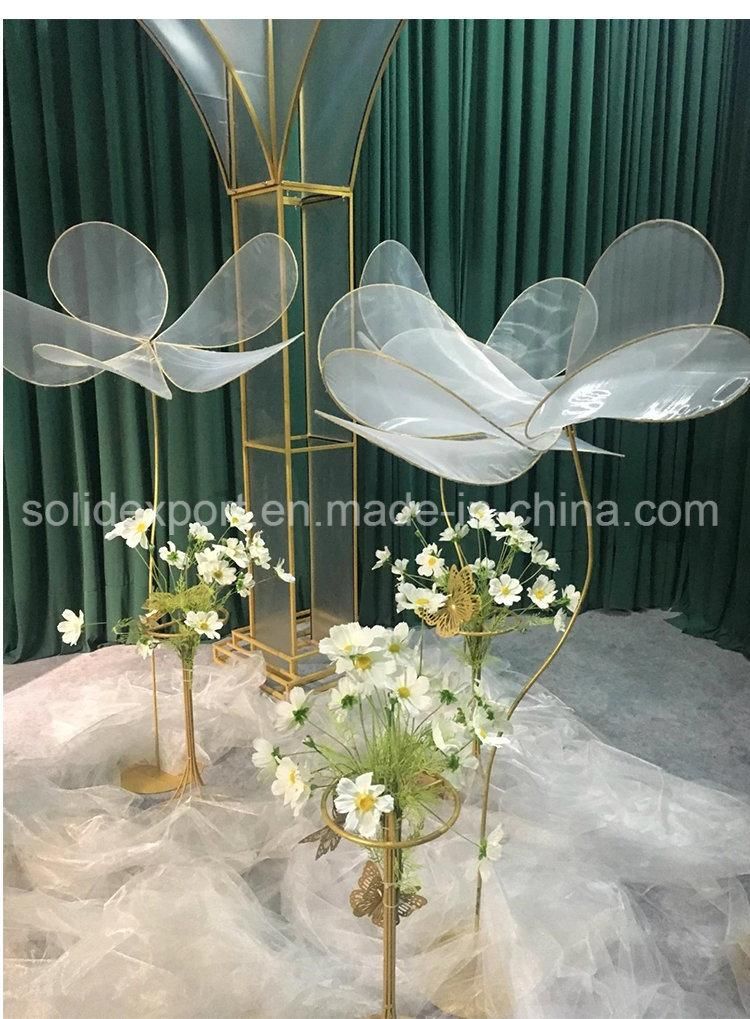 Misty Flowers Artificial Flowers Props Decoration for Wedding Stage