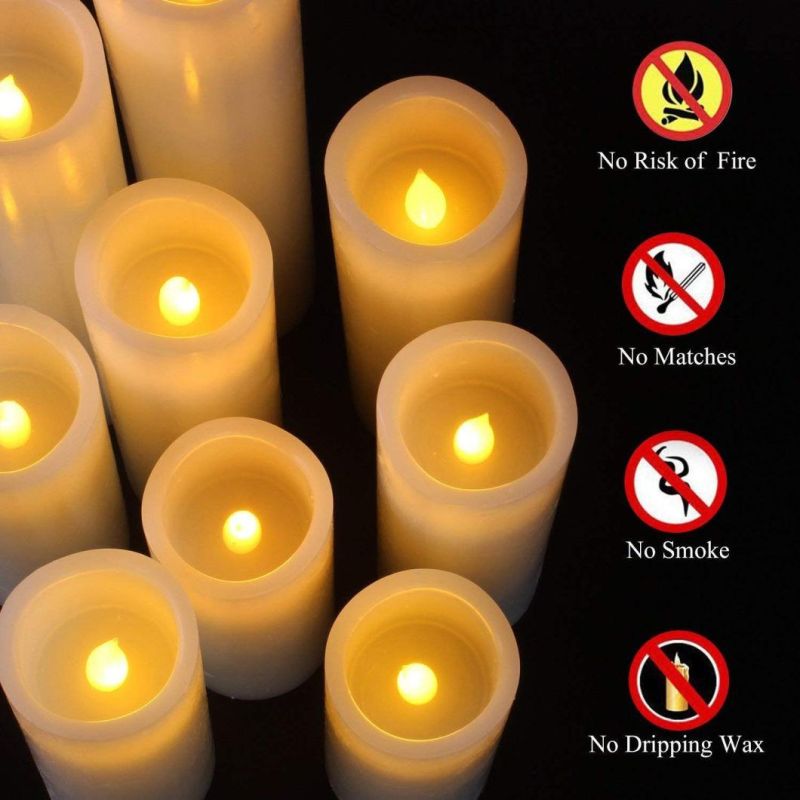 Flameless Candles with Remote, Battery Operated LED Candles