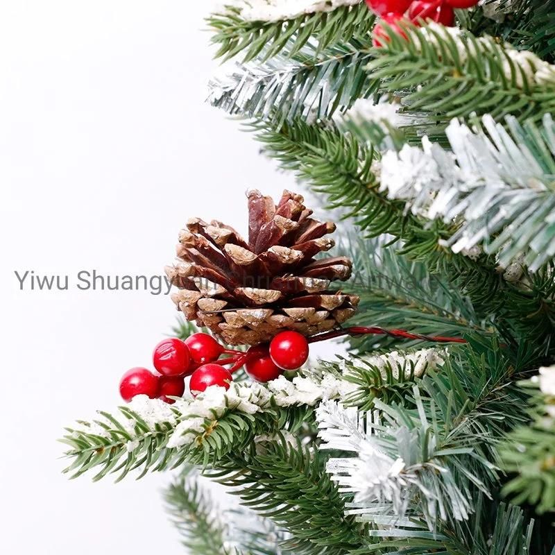 New Design Quality Christmas Pet+PVC Tree for Holiday Wedding Party Halloween Decoration Supplies Ornament Craft Gifts