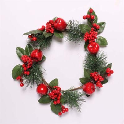 Wholesale 30cm Europe Trend Spring Style Red Berry Wreath