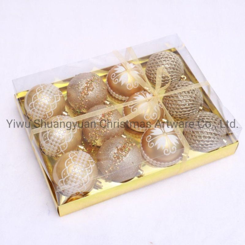 New Design High Sales Christmas Ball for Holiday Wedding Party Decoration Supplies Hook