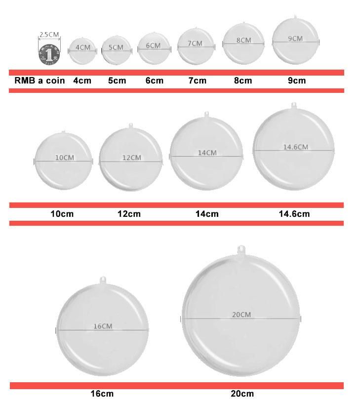 Plastic Glass Foam Xmas Bauble Stock Christmas Ball