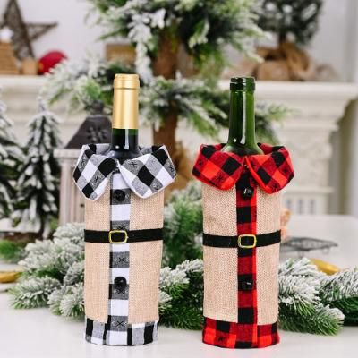 Luxury Sublimation Gift Wine Decoration Bulk Fabric Wine Bags for Bottles