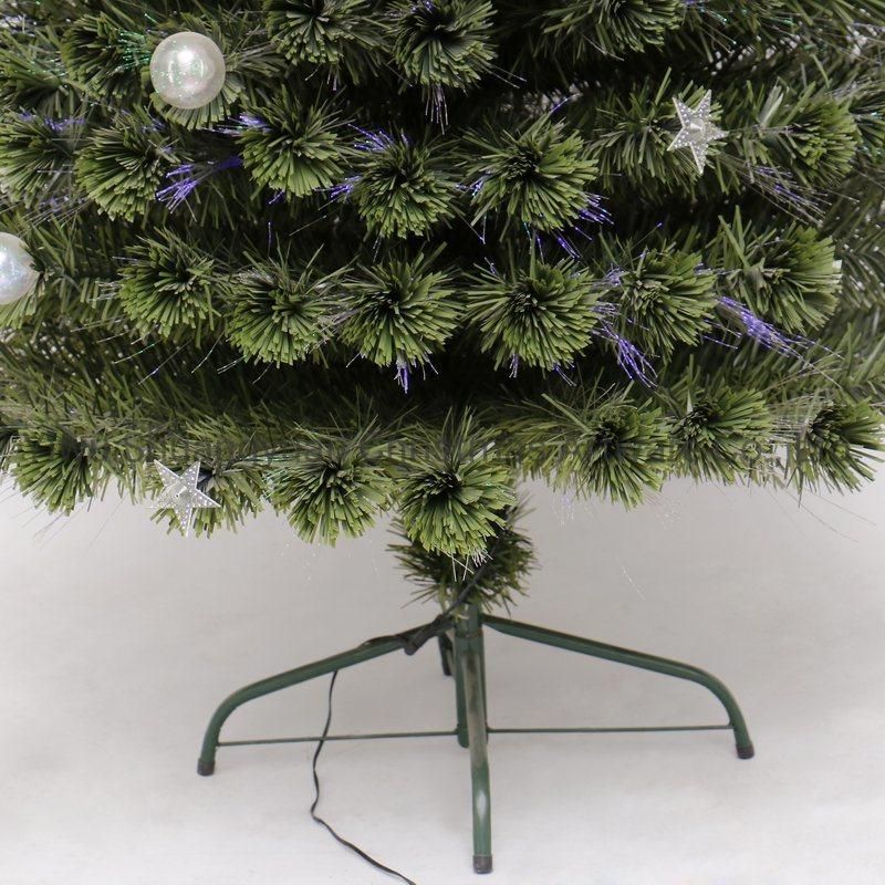 45-300cm Christmas Fiber Tree for Holiday Wedding Party Decoration Supplies Hook Ornament Craft Gifts
