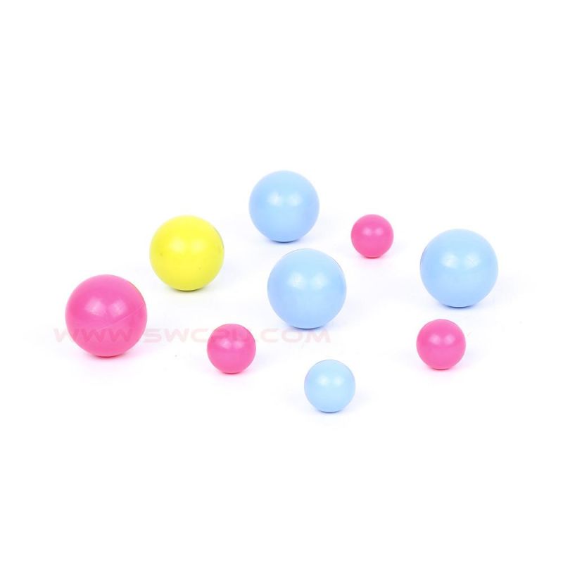 Custom Colored Plastic Balls 20mm Paintballs Balls Manufacture