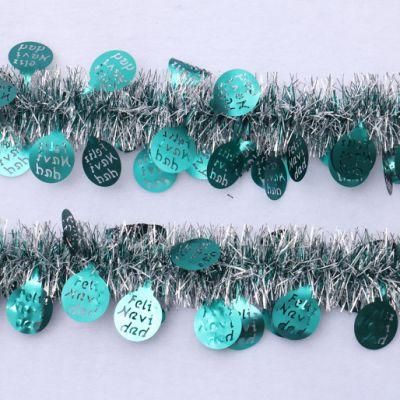 Thick Tinsel Garland Tinsel String Christmas Shredded Tinsel