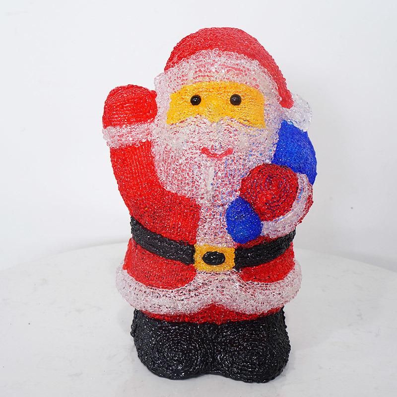 New Decoration Acrylic Santa Claus