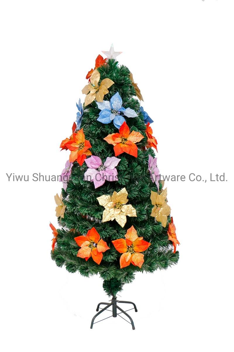 45-300cm Christmas Fiber Tree for Holiday Wedding Party Decoration Supplies Hook Ornament Craft Gifts
