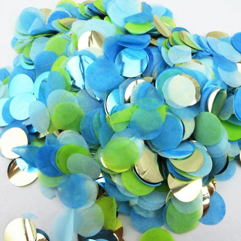 Paper Confetti Gold Paper Wedding Confetti Metallic Confetti for Bobble Balloons and Party Decorations