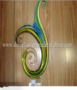 Unique Design Multicolour Glass Craft for Display