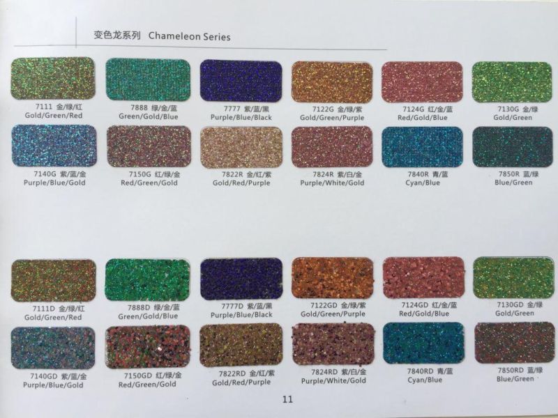 Chameleon Chunky Glitter Holographic Craft Glitter for Resin Art Crafts Cosmetic Glitter