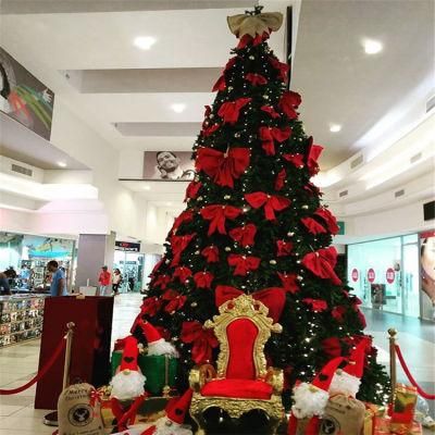 PVC Artificial Yiwu Steel Frame Christmas Tree for Shopping Plaza