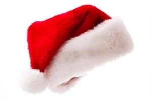 28X36 Cm Sublimation Blanks Red Sequin Christmas Hat