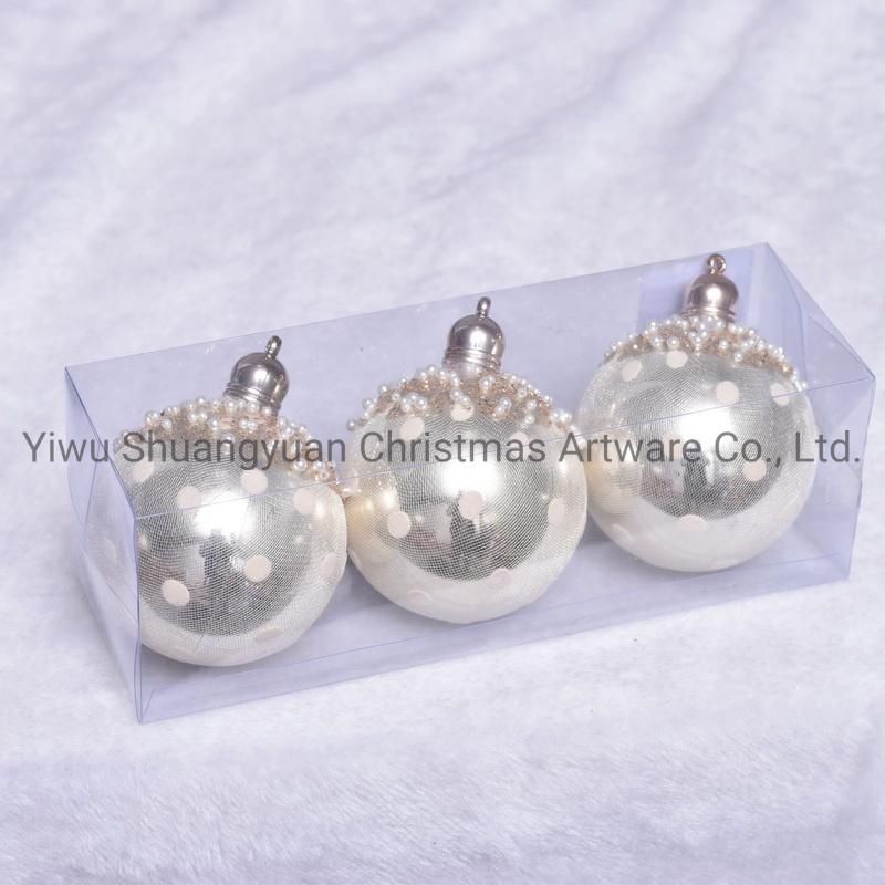 New Design Christmas Ball for Holiday Wedding Party Decoration Supplies Hook Ornament Craft Gifts