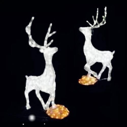 LED Christmas Reindeer Christmas Decoration for Garden Lights