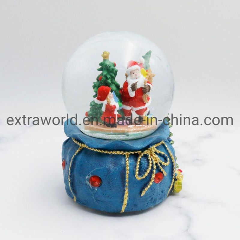 New Design Christmas Decorating Santa Snowball Gift