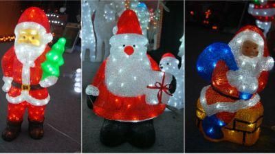 Acrylic Christmas Decoration Light with LED