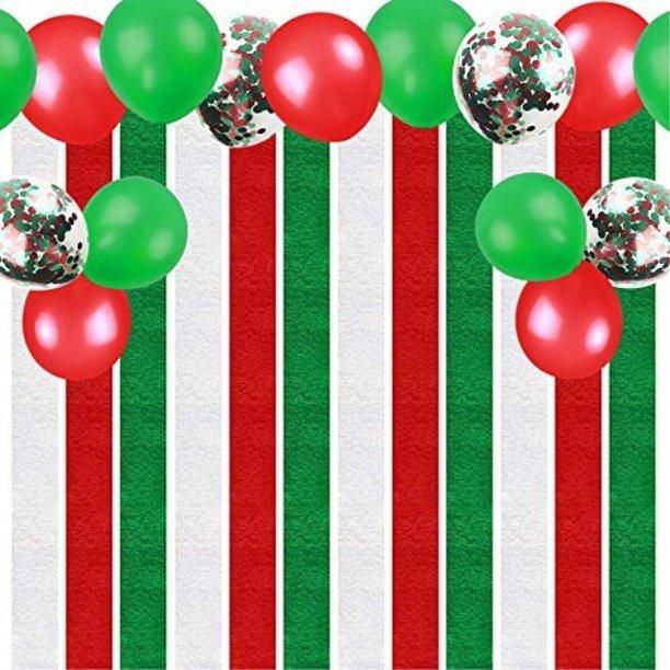 Party Custom Made Hanging Decoration Paper Tissue Fringe Streamers Crepe Garland Streamer