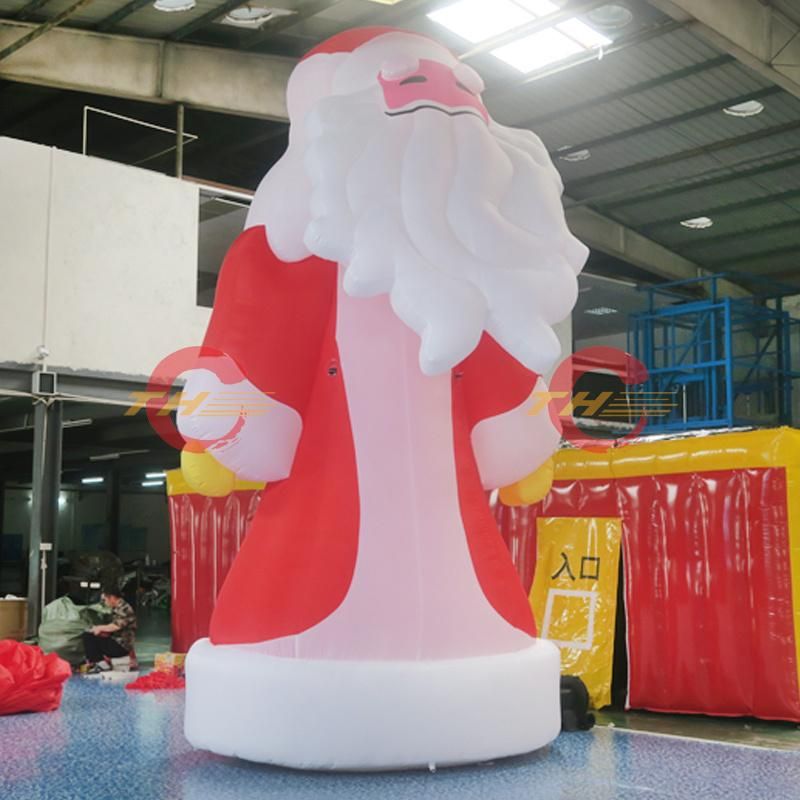 Outdoor Inflatable Advertising Santa Cartoon