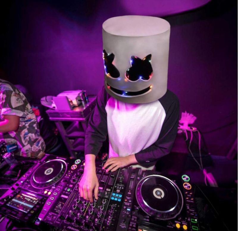 DJ LED Mask EVA Mask Marshmello Mask