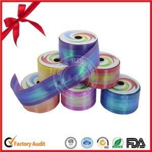 Holographic Craft Metallic Surface Ribbon Roll